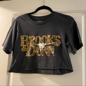 Brooks & Dunn Crop Top